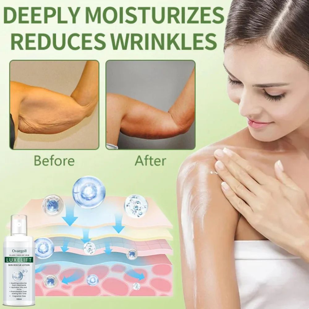 🌸 Collagen Firming Body Cream – Advanced Skin Tightening & Hydration (100ML x 2 | BOGO OFFER)