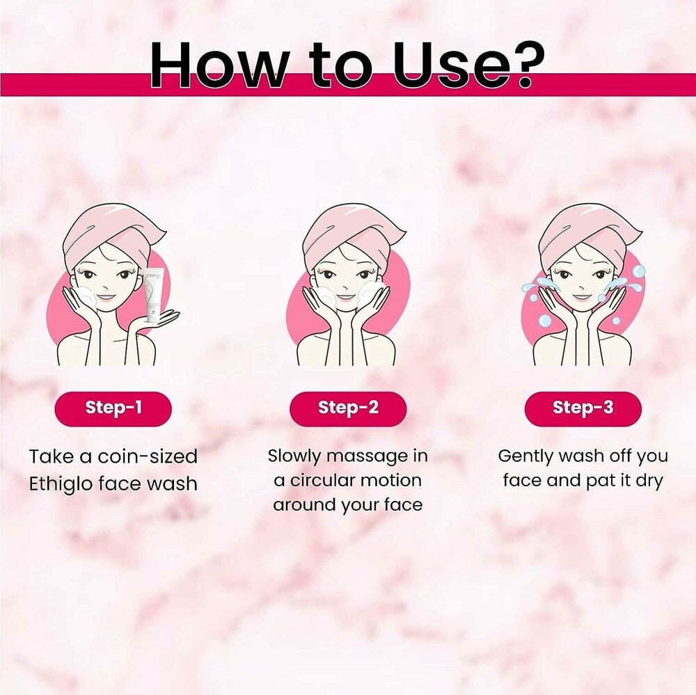 ✨ Ethiglo Brightening Face Wash – 200ML x 2 | Deep Cleanse + Glow-Up Formula
