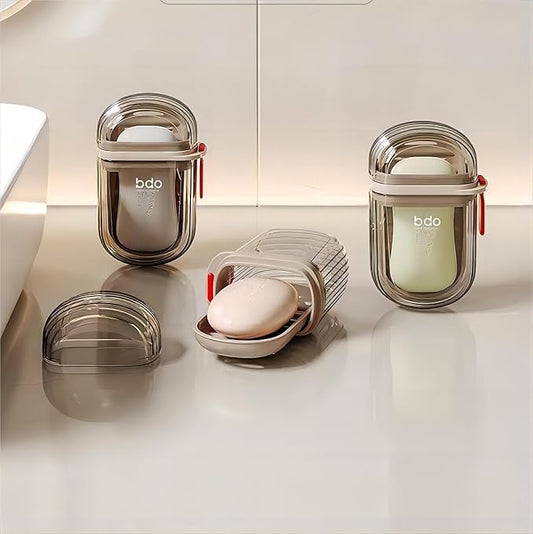 🧺 Clear Round Plastic Storage Container – Compact &amp; Durable  Declutter with Style – See What You Store!