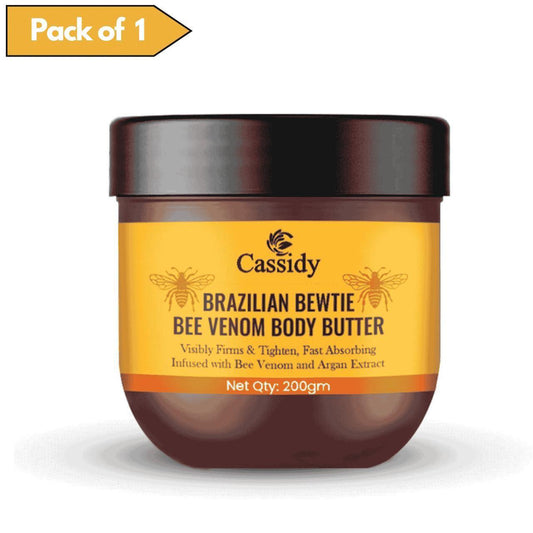 🐝 Brazilian Bewtie™ Bee Venom Body Butter – Firm, Hydrate & Glow Naturally!