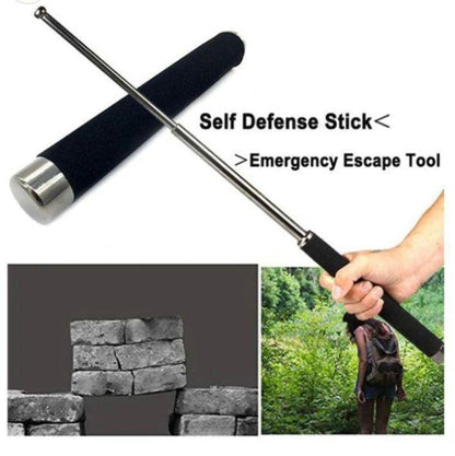 🛡️ BuBu GuardStick™ – Self Defense & Hand Pointer Telescopic Stick