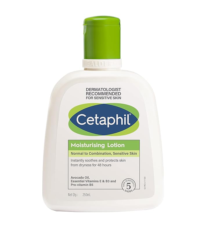 🌿 Cetaphil Daily Facial Cleanser & Moisturizing Lotion Duo – 250ml Each
