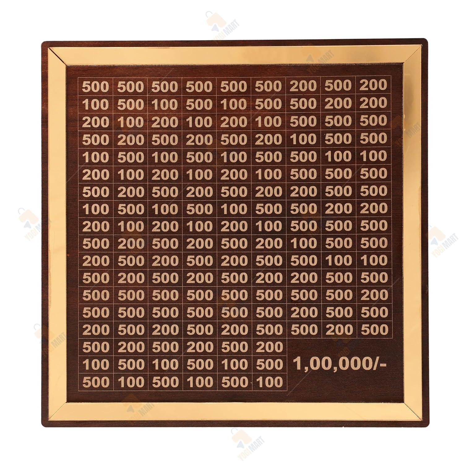 Scoreboard with numbers on a white background
