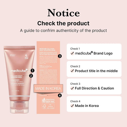 🌙 Medicube™ Collagen Overnight Peel-Off Mask (BOGO Offer)