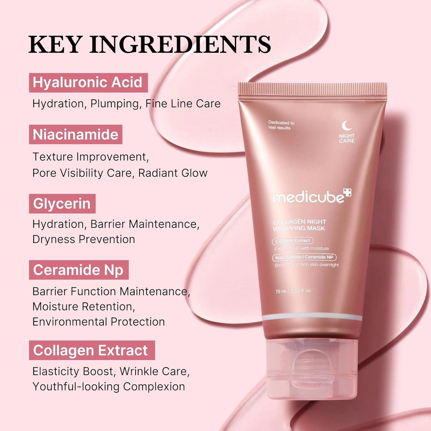 🌙 Medicube™ Collagen Overnight Peel-Off Mask (BOGO Offer)