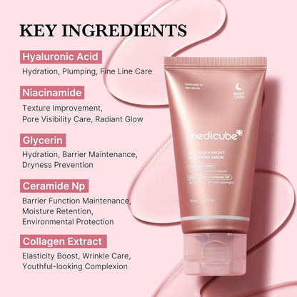 🌙 Medicube™ Collagen Overnight Peel-Off Mask (BOGO Offer)