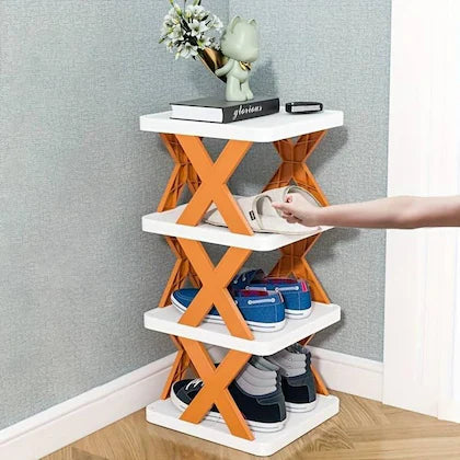 🧺 BuBu MultiMate™ Organizer Stand – Compact & Colorful Storage Rack