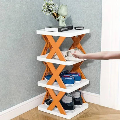 🧺 BuBu MultiMate™ Organizer Stand – Compact & Colorful Storage Rack
