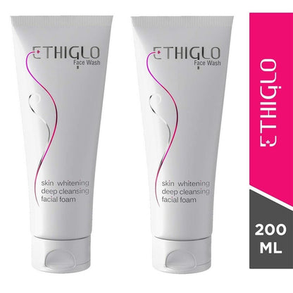 ✨ Ethiglo Brightening Face Wash – 200ML x 2 | Deep Cleanse + Glow-Up Formula
